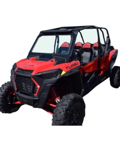 UTVZilla Full Glass Windshield With Vented Frame For 2019+ RZR With Wiper