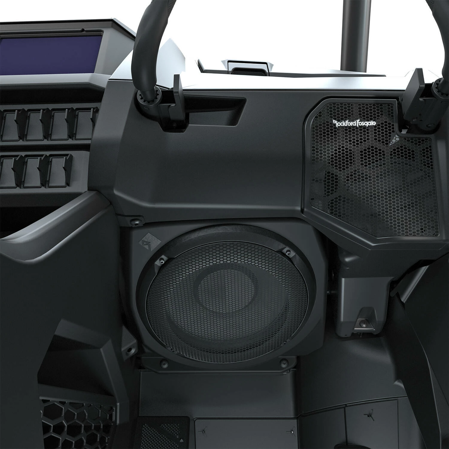 Polaris RZR Pro XP/ Pro R/ Turbo R Stage 3 10” Subwoofer Upgrade - Rockford Fosgate - Image 2