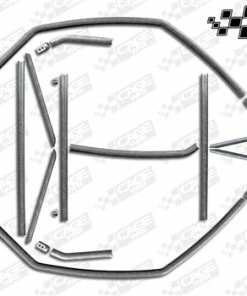 CageWRX Super Shorty Cage Kit - RZR XP 1000 / Turbo S -SuperATV Sales Shop 2SXPTSSS DIY 6T