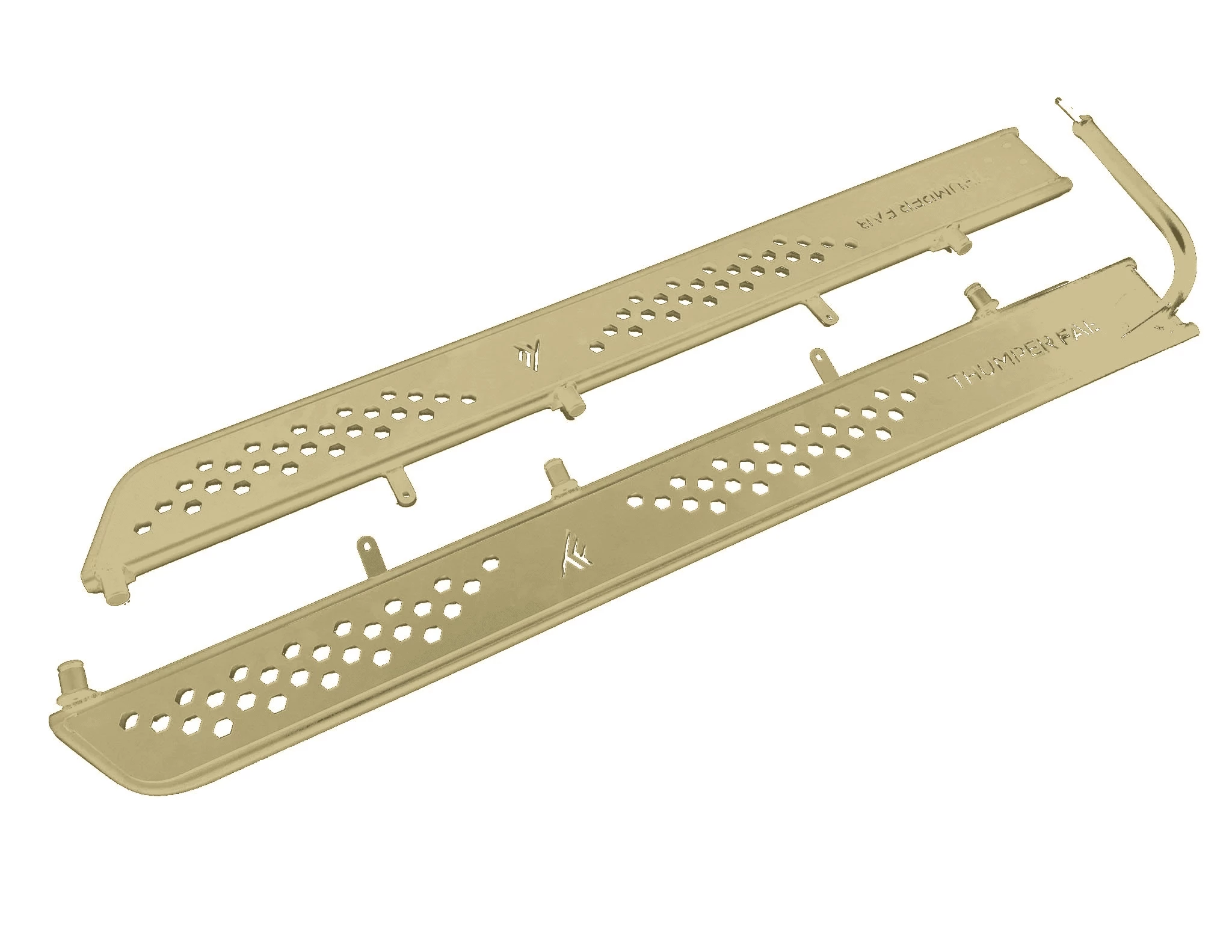 Thumper Fab Polaris Ranger Crew Nerf Rails / Nerf Bars - Image 2