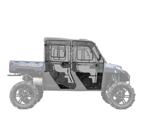 SuperATV Polaris Ranger XP 1000 Crew Convertible Cab Enclosure Doors 3 SuperATV Polaris Ranger XP 1000 Crew Convertible Cab Enclosure Doors