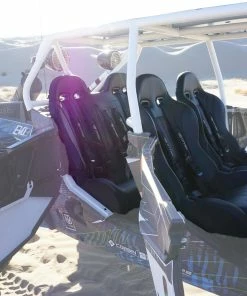 UTV Mountain Accessories UTVMA RZR Rear Bench Seat &amp; Front Bucket Seats Set