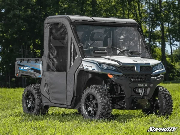 SuperATV CFMOTO UForce 1000 Primal Soft Cab Enclosure Doors 4 SuperATV CFMOTO UForce 1000 Primal Soft Cab Enclosure Doors - Image 2