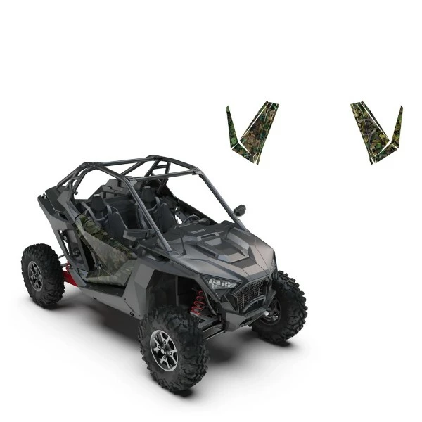 Kemimoto Polaris RZR PRO XP Doors Only Camouflage Wraps Graphics Kit 3 Kemimoto Polaris RZR PRO XP Doors Only Camouflage Wraps Graphics Kit