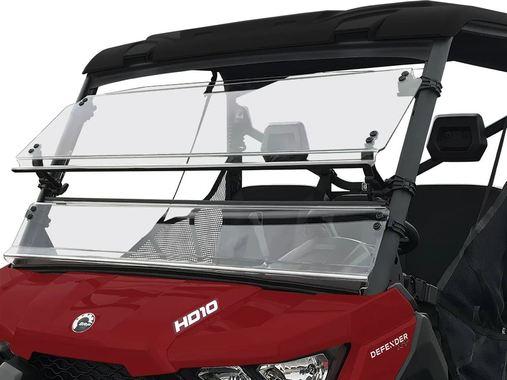 Spike Power Sports Spike Can-Am Defender Full Tilting Scratch Resistant Windshield 9 Spike Power Sports Spike Can-Am Defender Full Tilting Scratch Resistant Windshield - Image 7
