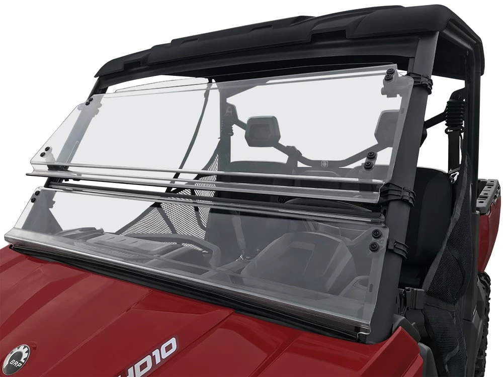 Spike Power Sports Spike Can-Am Defender Full Tilting Scratch Resistant Windshield 8 Spike Power Sports Spike Can-Am Defender Full Tilting Scratch Resistant Windshield - Image 6