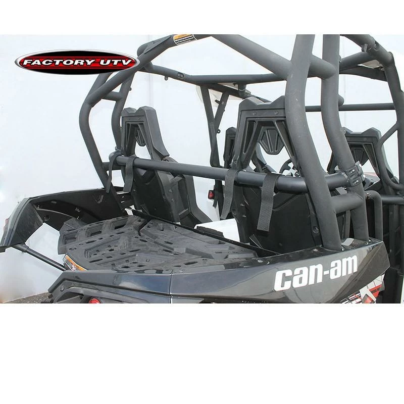 Factory UTV Can-Am Maverick Max Steel Rear Harness Restraint Bar 3 Factory UTV Can-Am Maverick Max Steel Rear Harness Restraint Bar