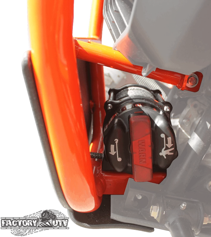 Factory UTV Can-Am Maverick Series Steel Winch Bumper - Image 4