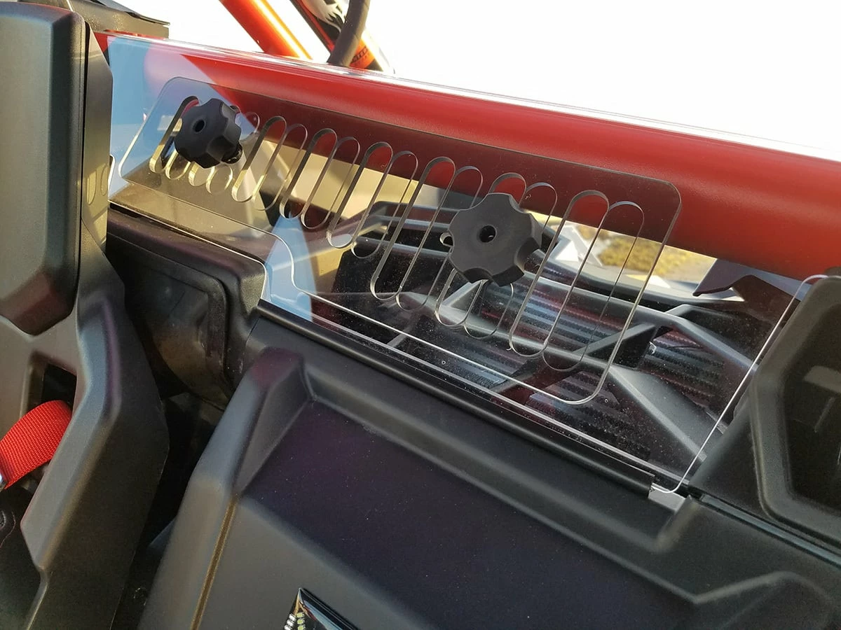 Spike Power Sports Spike Can Am Maverick X3 Rear Shield With Sliding Vent 6 Spike Power Sports Spike Can Am Maverick X3 Rear Shield With Sliding Vent - Image 4