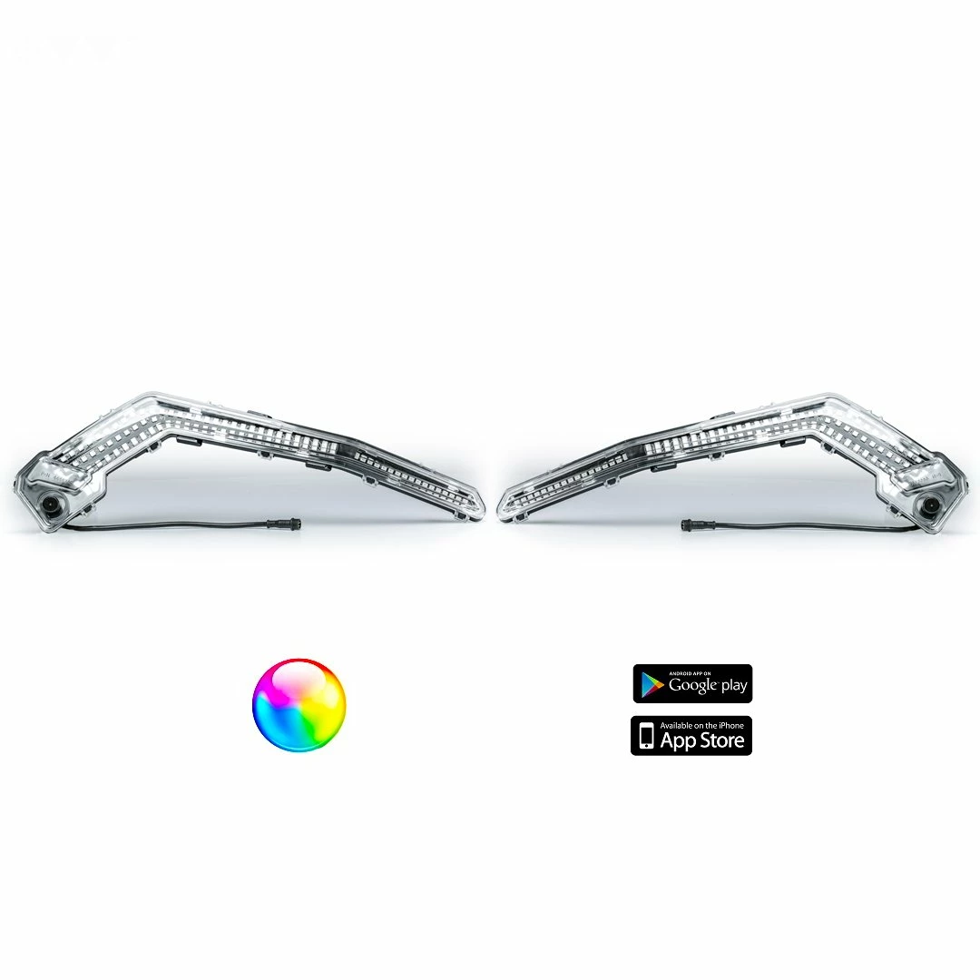 5150 Whips 187 Style Can-Am X3 Eybrows W/ Control Harness