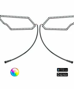 5150 Whips 187 Style Can-Am Halos W/ Control Harness