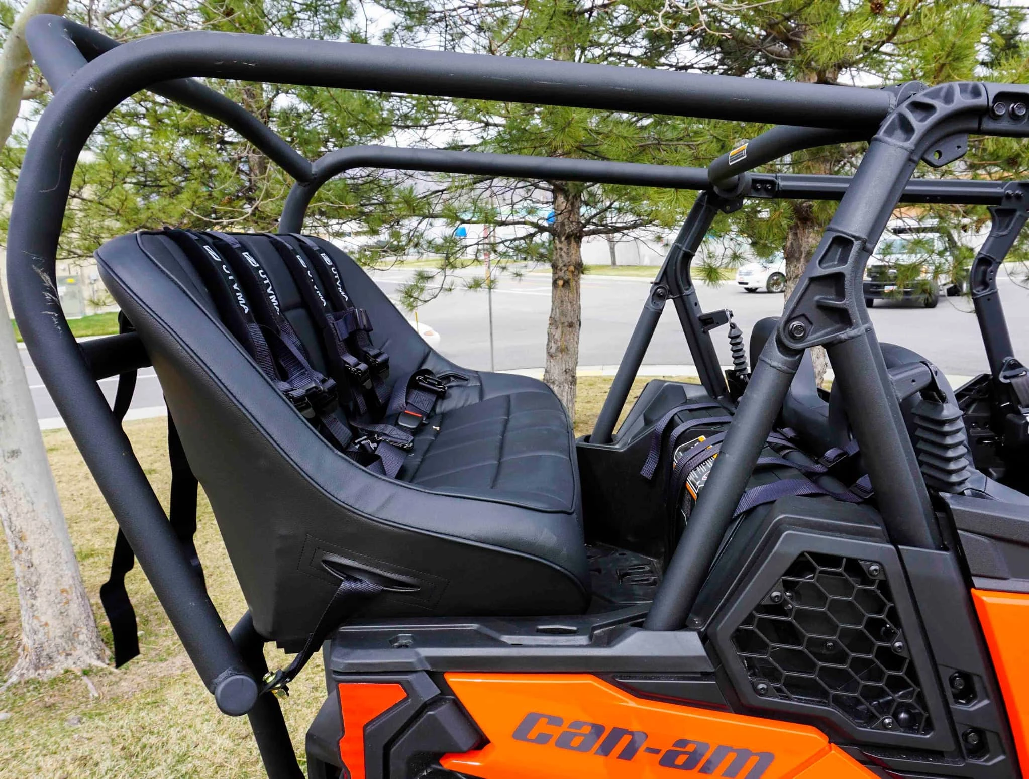 UTV Mountain Accessories UTVMA Can-Am Maverick Sport Max Backseat & Roll Cage Kit 3 UTV Mountain Accessories UTVMA Can-Am Maverick Sport Max Backseat & Roll Cage Kit