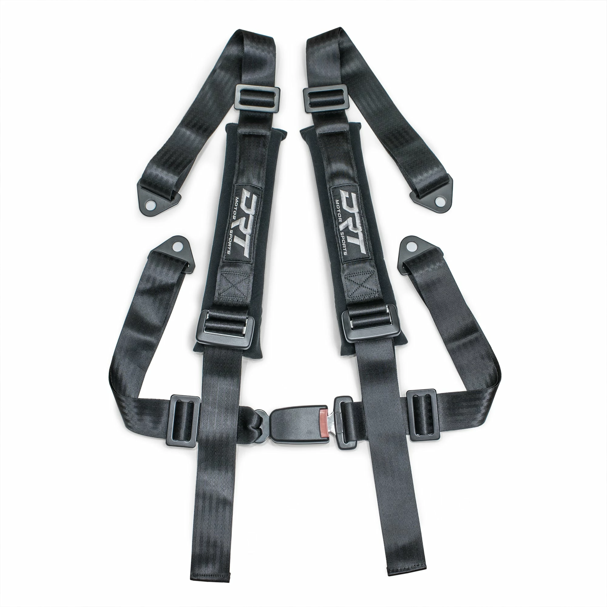 DRT Motorsports DRT Universal 4 Point 2.0" Harness - Black - Image 3