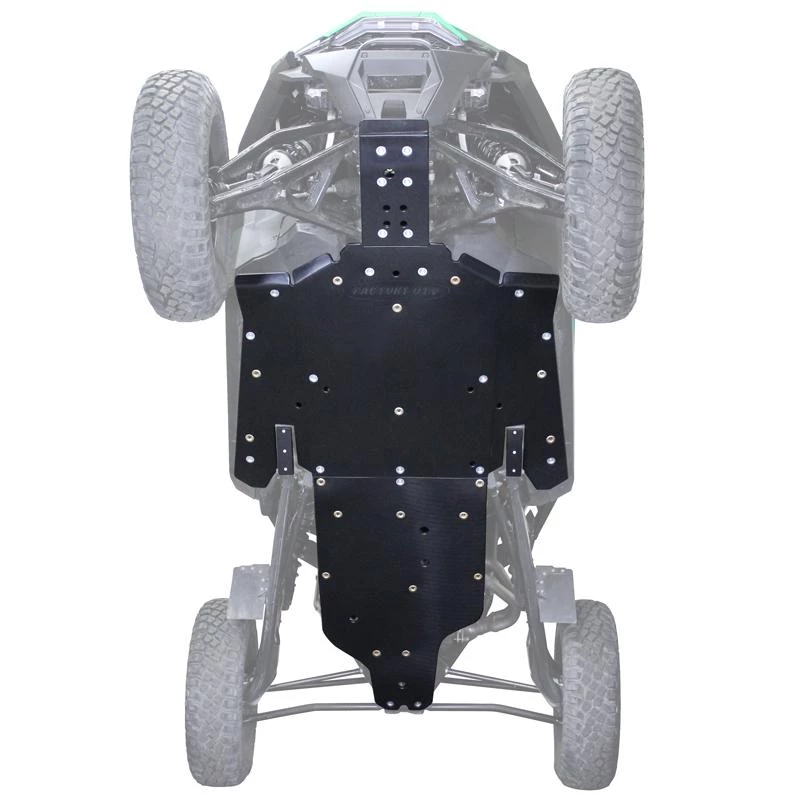 Factory UTV Polaris RZR Pro R UHMW Skid Plate 3 Factory UTV Polaris RZR Pro R UHMW Skid Plate
