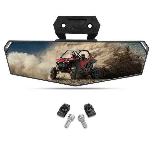Kemimoto Polaris RZR Pro XP Center Rear View Mirror & Front Camera Kit - Image 4