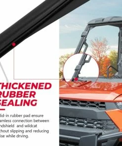 Kemimoto Ranger 570/ XP 900/1000/ Crew XP 1000/ Diesel 2014-2023 Front Windshield -SuperATV Sales Shop Front Windshield 5