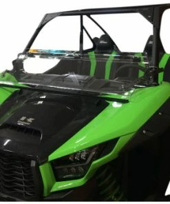 Alternative view of Moose Utility Division Moose Utility Kawasaki KRX Full Folding Windshield