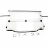Moose Utility Division Moose Utility Polaris Ranger Polished Full Folding Windshield -SuperATV Sales Shop Full Folding Windshield Polished