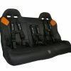 UTV Mountain Accessories UTVMA General 4 1000 Rear Bench Seat 2 UTV Mountain Accessories UTVMA General 4 1000 Rear Bench Seat -SuperATV Sales Shop General Bench Seat Product Orange with Harness 600x