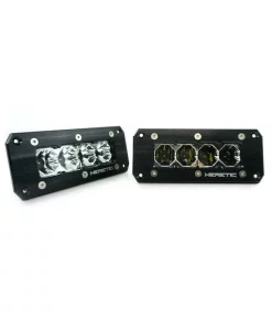 Heretic Studio Black Flush Mount 4" Light Bar