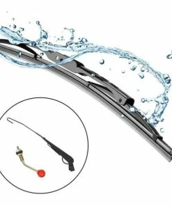 Kemimoto UTV Manual Hand Operated Windshield Wiper