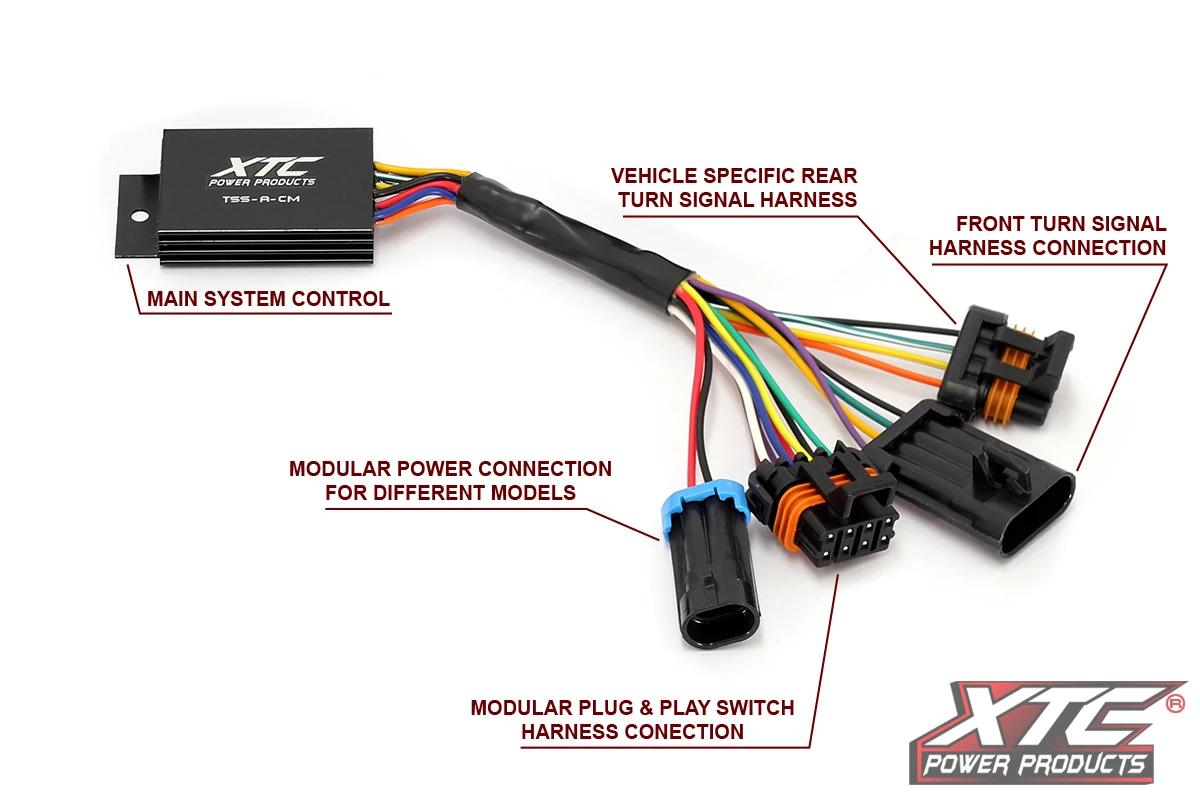 XTC Power Products XTC Honda Talon Self-Canceling Turn Signal System With Horn - Image 2