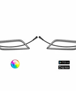 5150 Whips 187 Style Honda Talon Halos W/ Control Harness