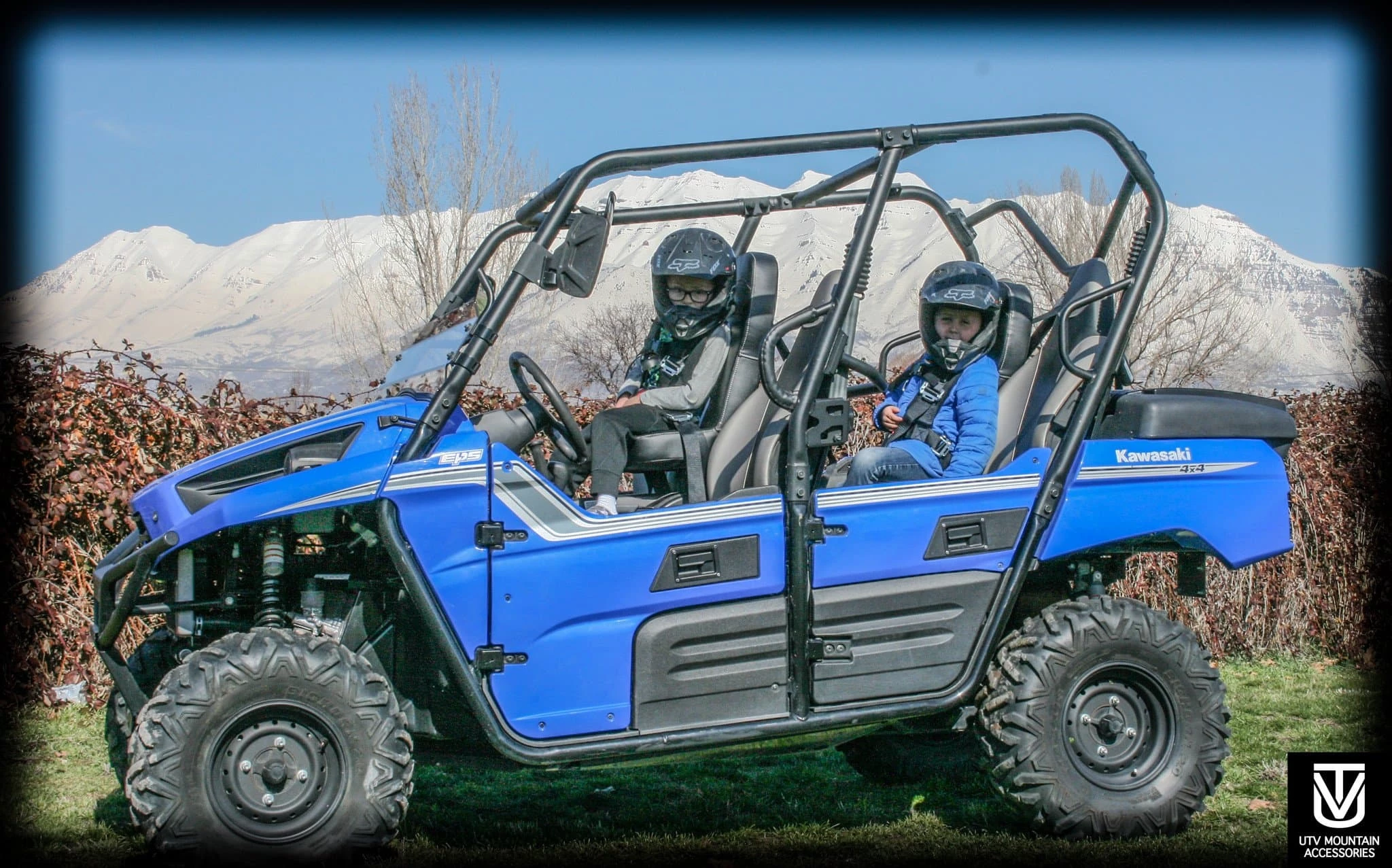 UTV Mountain Accessories UTVMA Kawasaki Teryx 2/4 Front Bump Seat 6 UTV Mountain Accessories UTVMA Kawasaki Teryx 2/4 Front Bump Seat - Image 4