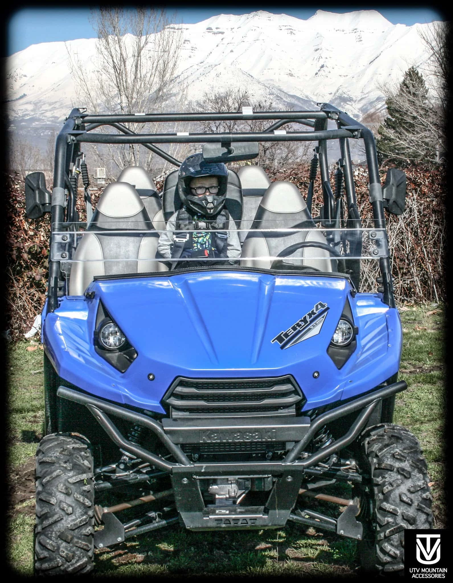 UTV Mountain Accessories UTVMA Kawasaki Teryx 2/4 Front Bump Seat 7 UTV Mountain Accessories UTVMA Kawasaki Teryx 2/4 Front Bump Seat - Image 5