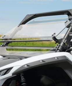 Spike Power Sports Spike Kawasaki KRX Full-Tilting Windshield-HC -SuperATV Sales Shop KAWASAKI KRX FULL TILTING WINDSHIELD HC.3