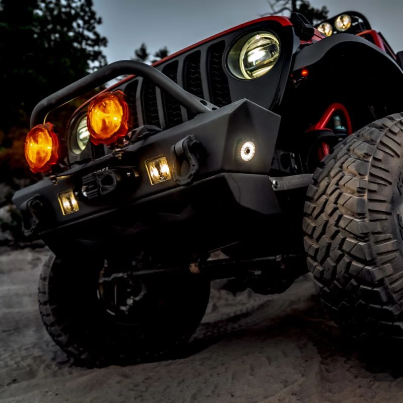 KC HiLiTES Cyclone V2 LED Rock Lights - 6 Light System - Image 3