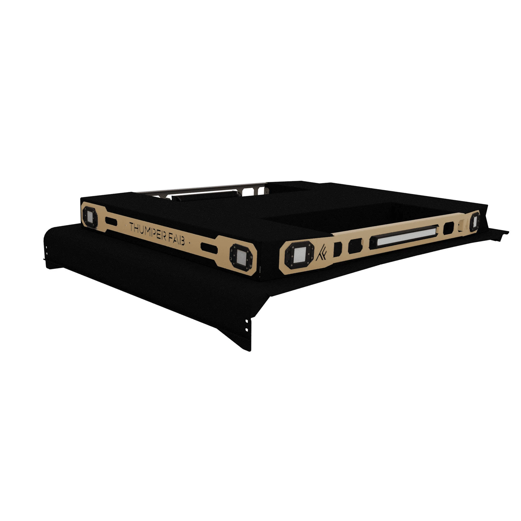 Thumper Fab Ranger Crew Level 5 Aluminum Roof With Rockford Fosgate RGB Audio With Subwoofer And 360 Light Package 4 Thumper Fab Ranger Crew Level 5 Aluminum Roof With Rockford Fosgate RGB Audio With Subwoofer And 360 Light Package - Image 2