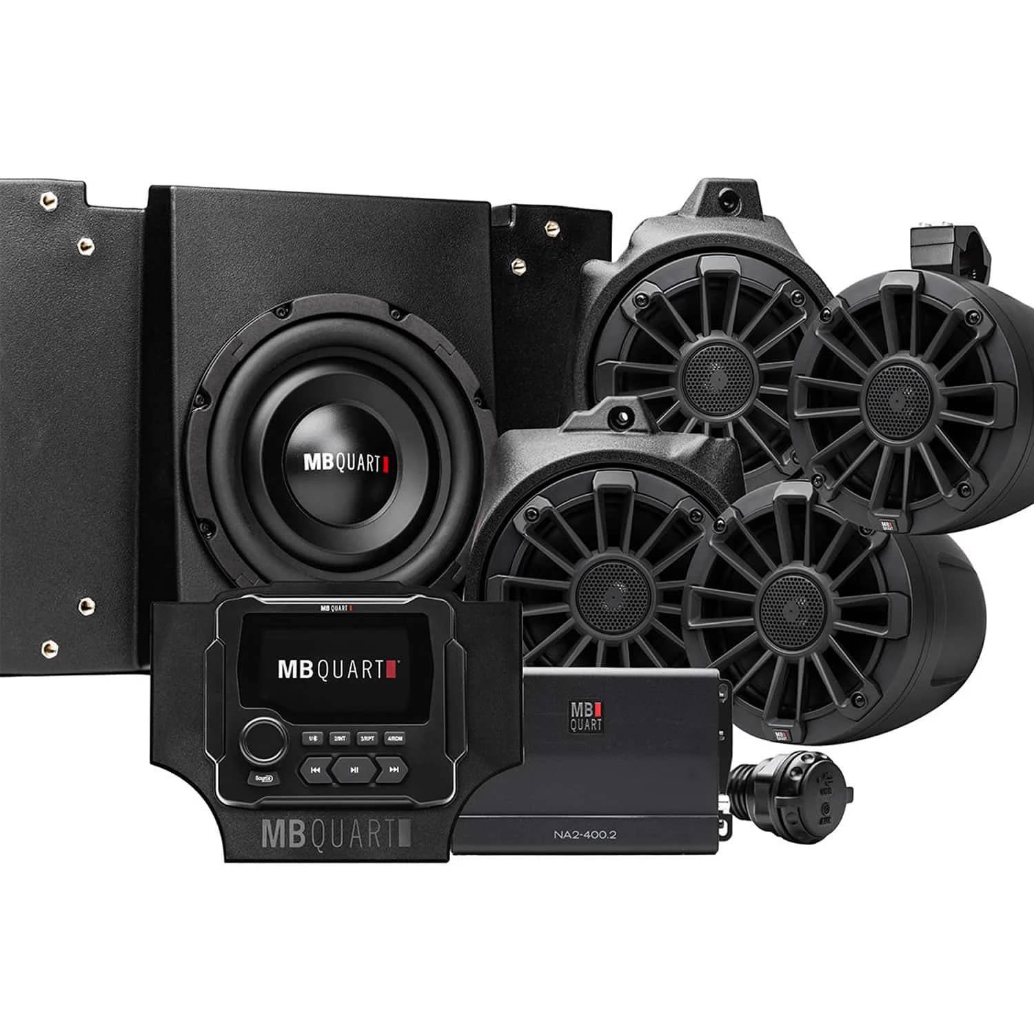 MB Quart MBQT-STG5-1 500 Watt STAGE 5 Honda Talon Tuned System 3 MB Quart MBQT-STG5-1 500 Watt STAGE 5 Honda Talon Tuned System