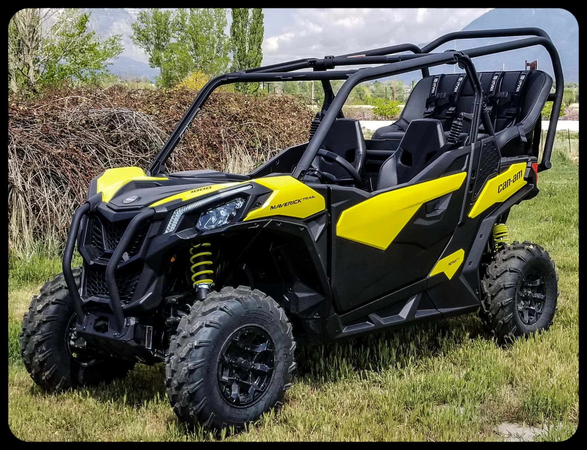 UTV Mountain Accessories UTVMA Can-Am Maverick Trail/Sport Back Seat & Roll Cage Kits 6 UTV Mountain Accessories UTVMA Can-Am Maverick Trail/Sport Back Seat & Roll Cage Kits - Image 4