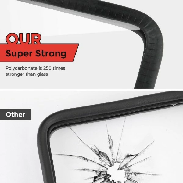 Kemimoto Polaris Ranger 500 / Crew 570 Midsize 570 Rear Windshield - Image 4