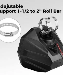 Kemimoto Universal 6.5" Swivel Speaker Cage Pods With 1.75 To 2" Mounting Clamps -SuperATV Sales Shop Mounting Clamps 2