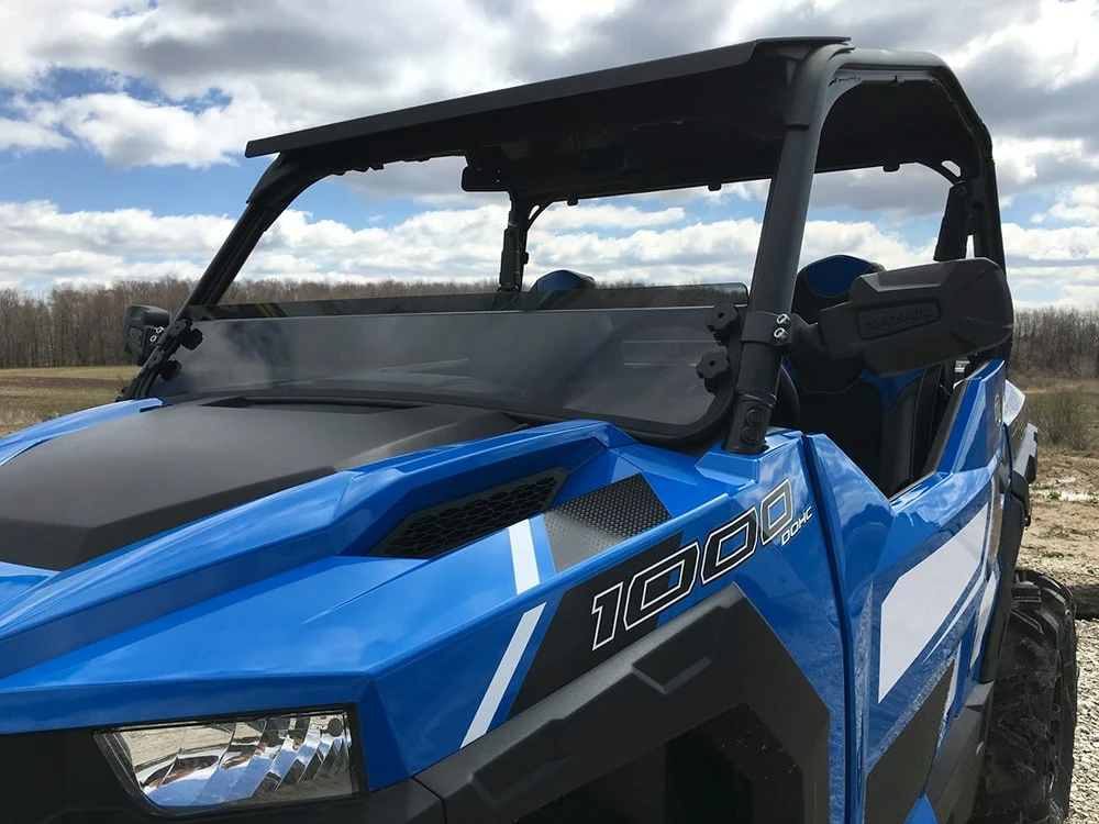 Spike Power Sports Spike Polaris General Half Shield W/Dark Tint 4 Spike Power Sports Spike Polaris General Half Shield W/Dark Tint - Image 2