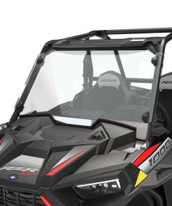 Alternative view of Polaris RZR Polycarbonate Full Windshield - Clear