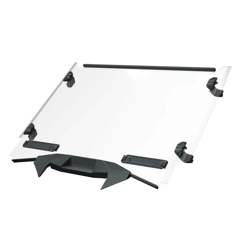 Polaris RZR Pro R 2 Seat Lock & Ride Full Vented Windshield - Hard Coat Polycarbonate 4 Polaris RZR Pro R 2 Seat Lock & Ride Full Vented Windshield - Hard Coat Polycarbonate - Image 2