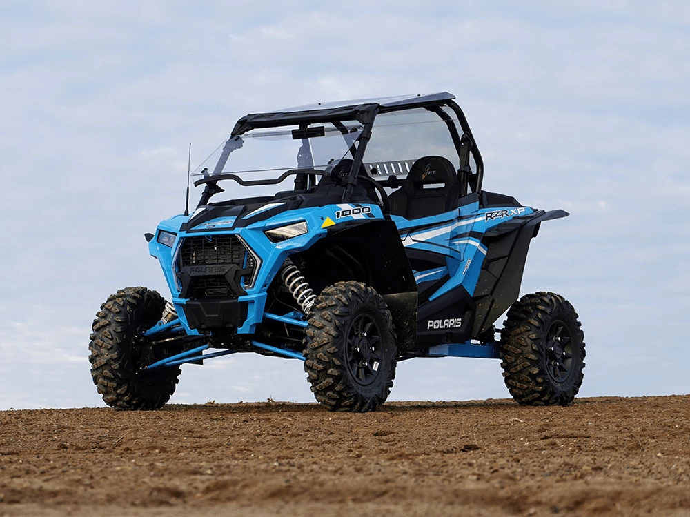 Spike Power Sports Spike Polaris RZR XP 1000/Turbo Full Tilting Windshield 5 Spike Power Sports Spike Polaris RZR XP 1000/Turbo Full Tilting Windshield - Image 3