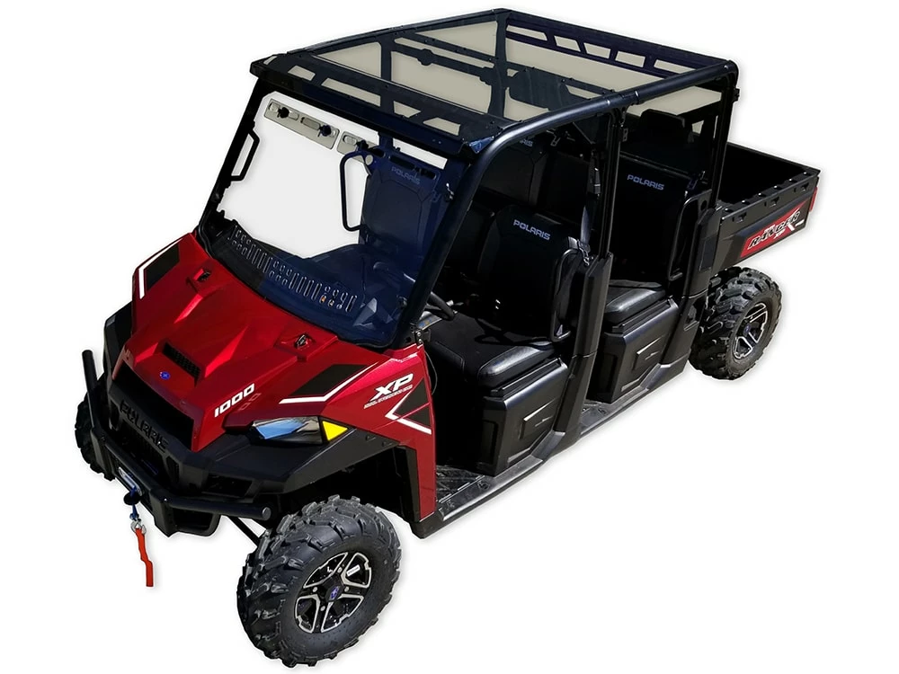 Spike Power Sports Spike Polaris Ranger Full-Size Crew 2-PC Tinted Polycarbonate Roof 3 Spike Power Sports Spike Polaris Ranger Full-Size Crew 2-PC Tinted Polycarbonate Roof