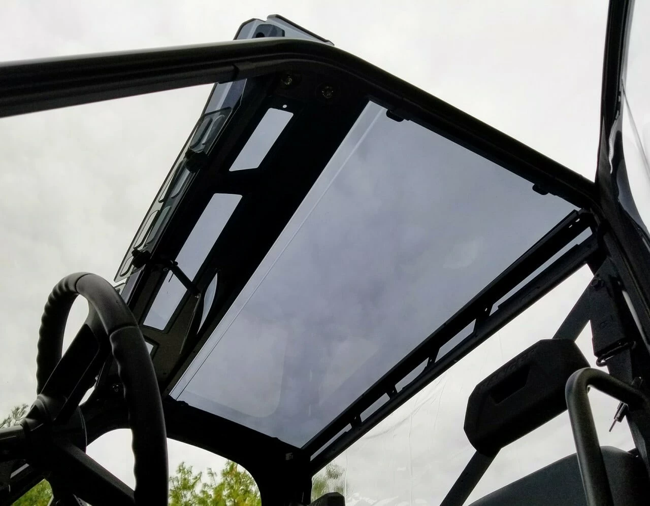 Spike Power Sports Spike Polaris Ranger Full-Size Tinted Polycarbonate Roof 5 Spike Power Sports Spike Polaris Ranger Full-Size Tinted Polycarbonate Roof - Image 3