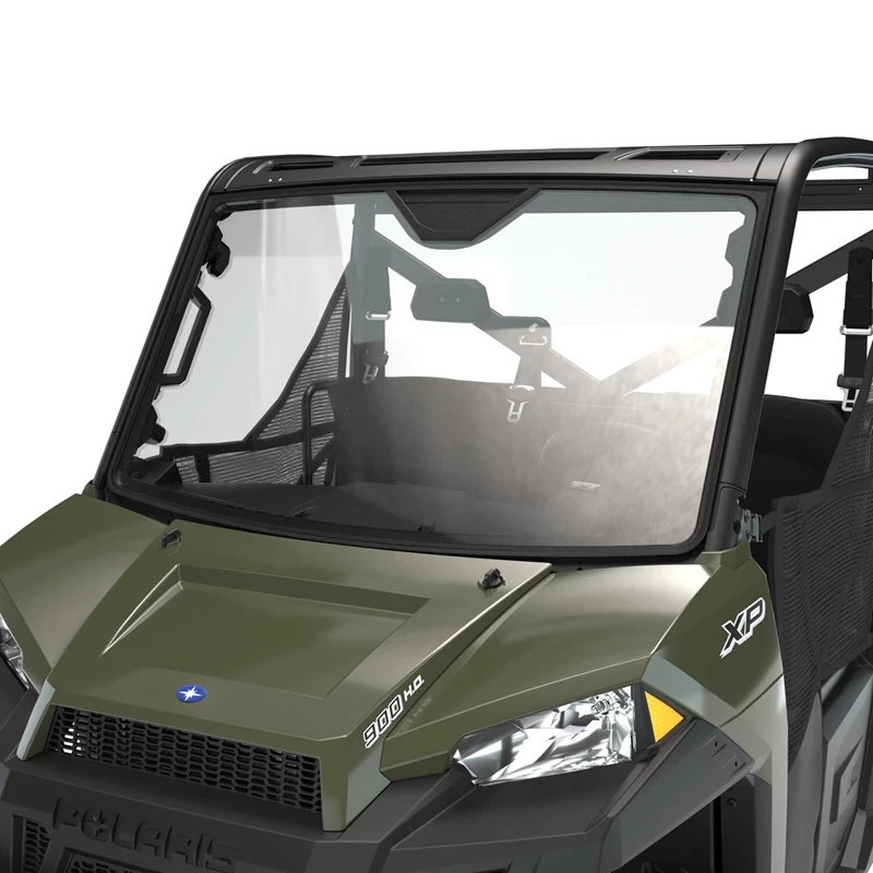 Polaris Ranger Lock & Ride Full Glass Windshield 4 Polaris Ranger Lock & Ride Full Glass Windshield - Image 2