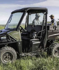 Polaris Ranger Lock & Ride Full Glass Windshield 11 Polaris Ranger Lock & Ride Full Glass Windshield -SuperATV Sales Shop Polaris Ranger Lock Ride Full Glass Windshield 3