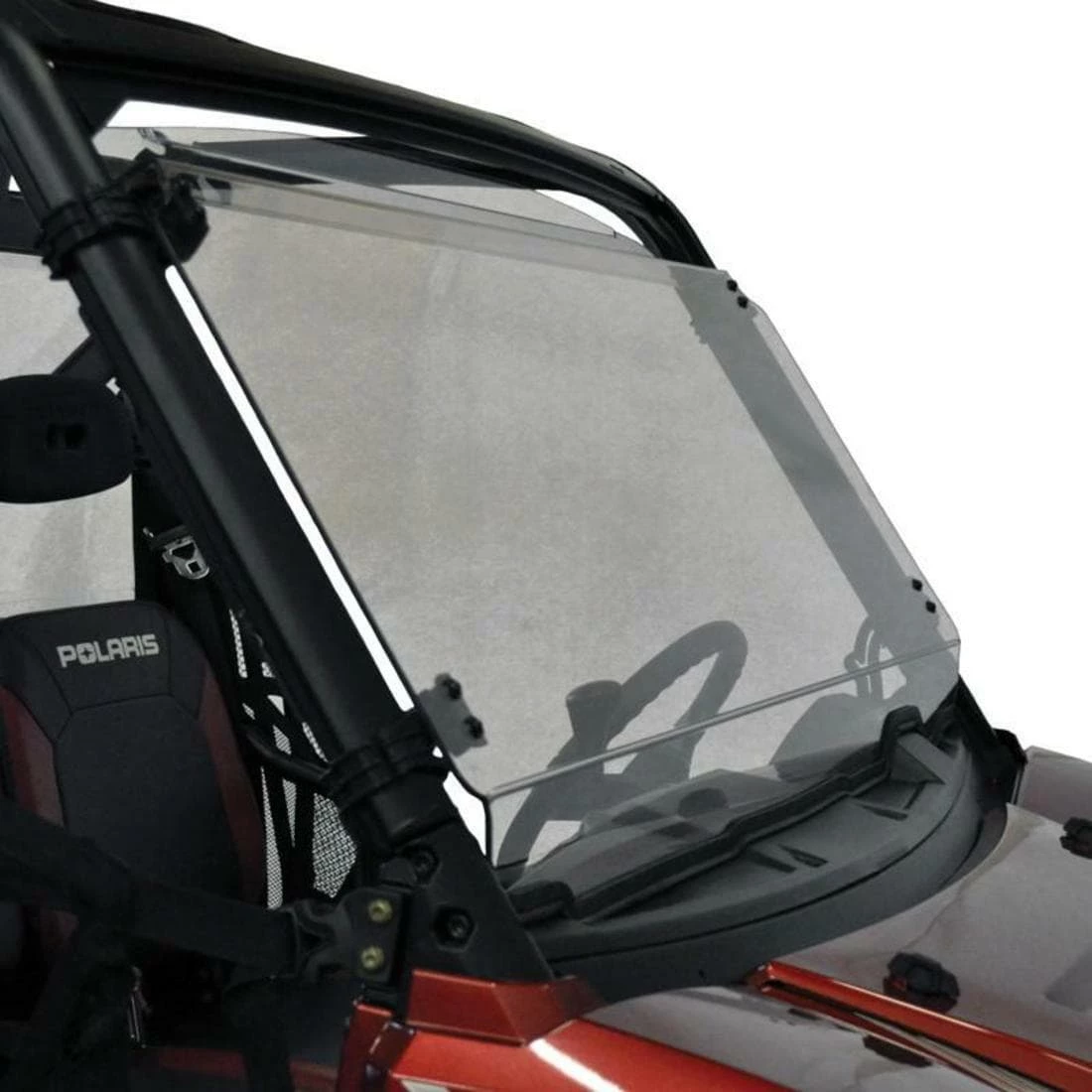 Spike Power Sports Spike Polaris Ranger (Pro-Fit) Full Size Tilting Scratch Resistant Windshield 4 Spike Power Sports Spike Polaris Ranger (Pro-Fit) Full Size Tilting Scratch Resistant Windshield - Image 2