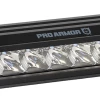 Pro Armor Onyx 11" Spot LED Single Row Light Bar - Clear