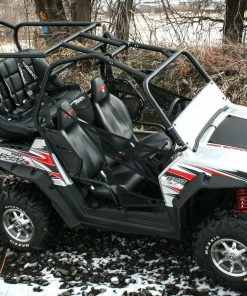 UTV Mountain Accessories UTVMA Polaris RZR 800 Back Seat &amp; Roll Cage Kit -SuperATV Sales Shop RZR Bar over and Soft Top Roof 248 1024x1024@2x