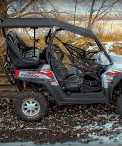 UTV Mountain Accessories UTVMA Polaris RZR 800 Back Seat &amp; Roll Cage Kit -SuperATV Sales Shop RZR Bar over and Soft Top Roof Measurements 1024x1024@2x