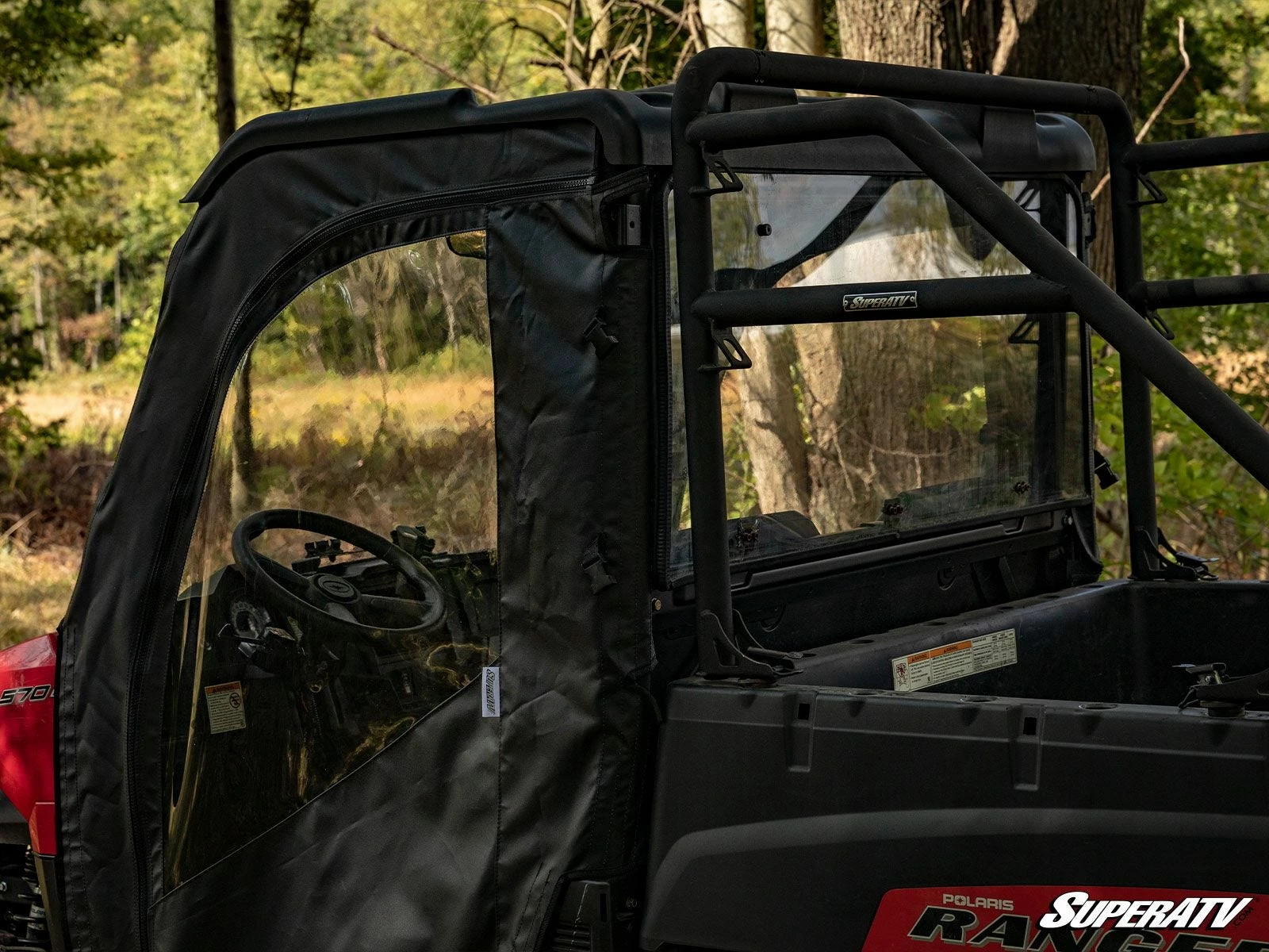SuperATV Polaris Ranger Midsize 500 & 570 Soft Cab Enclosure 5 SuperATV Polaris Ranger Midsize 500 & 570 Soft Cab Enclosure - Image 3