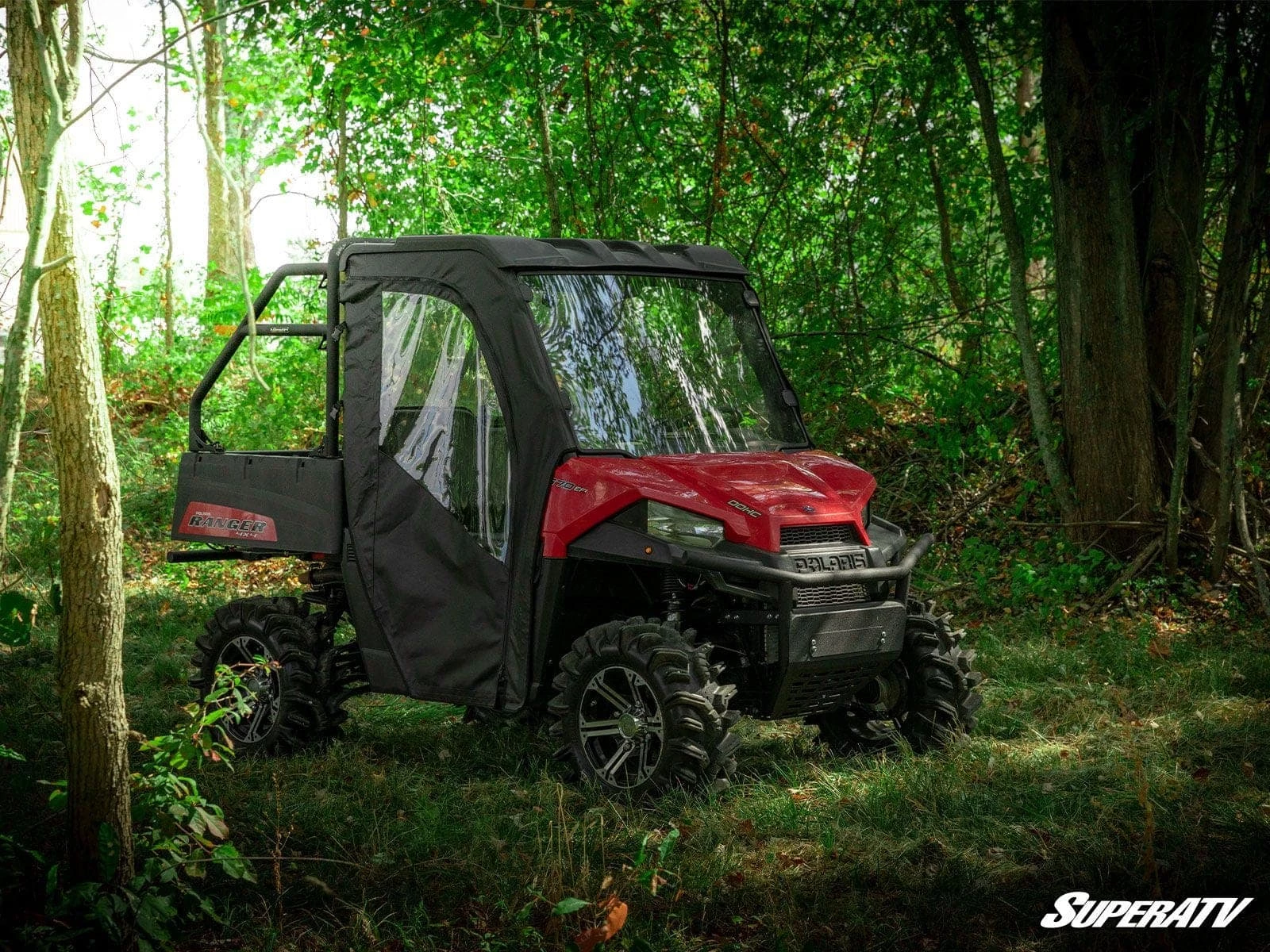 SuperATV Polaris Ranger Midsize 500 & 570 Soft Cab Enclosure 6 SuperATV Polaris Ranger Midsize 500 & 570 Soft Cab Enclosure - Image 4